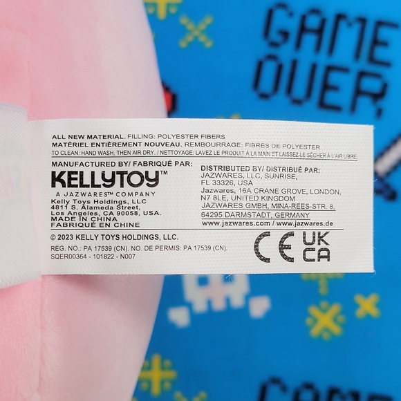 Squishmallow Peter the Pig w/ Floral Belly & Ears 8" Easter Holiday Plush NWT - Picture 4 of 5